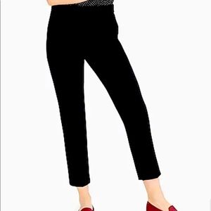 JCrew Classic Skinny Work Pant, Black, Size 16 NWT